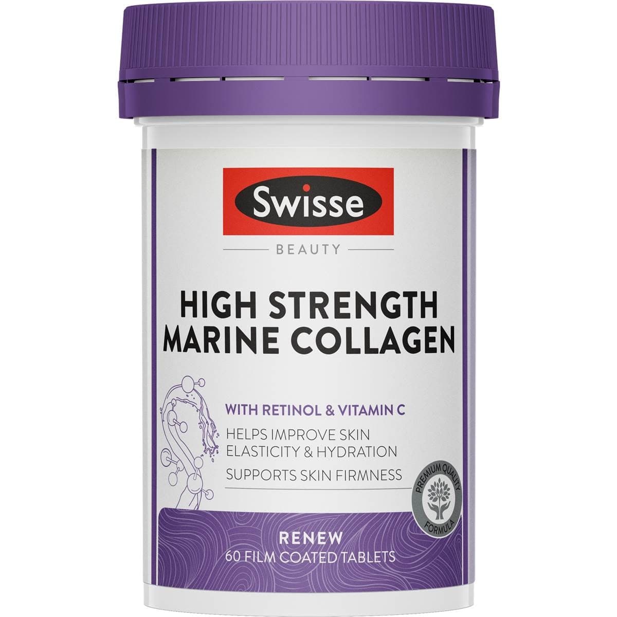 Swisse Beauty High Strength Marine Collagen Tablets 60 pack