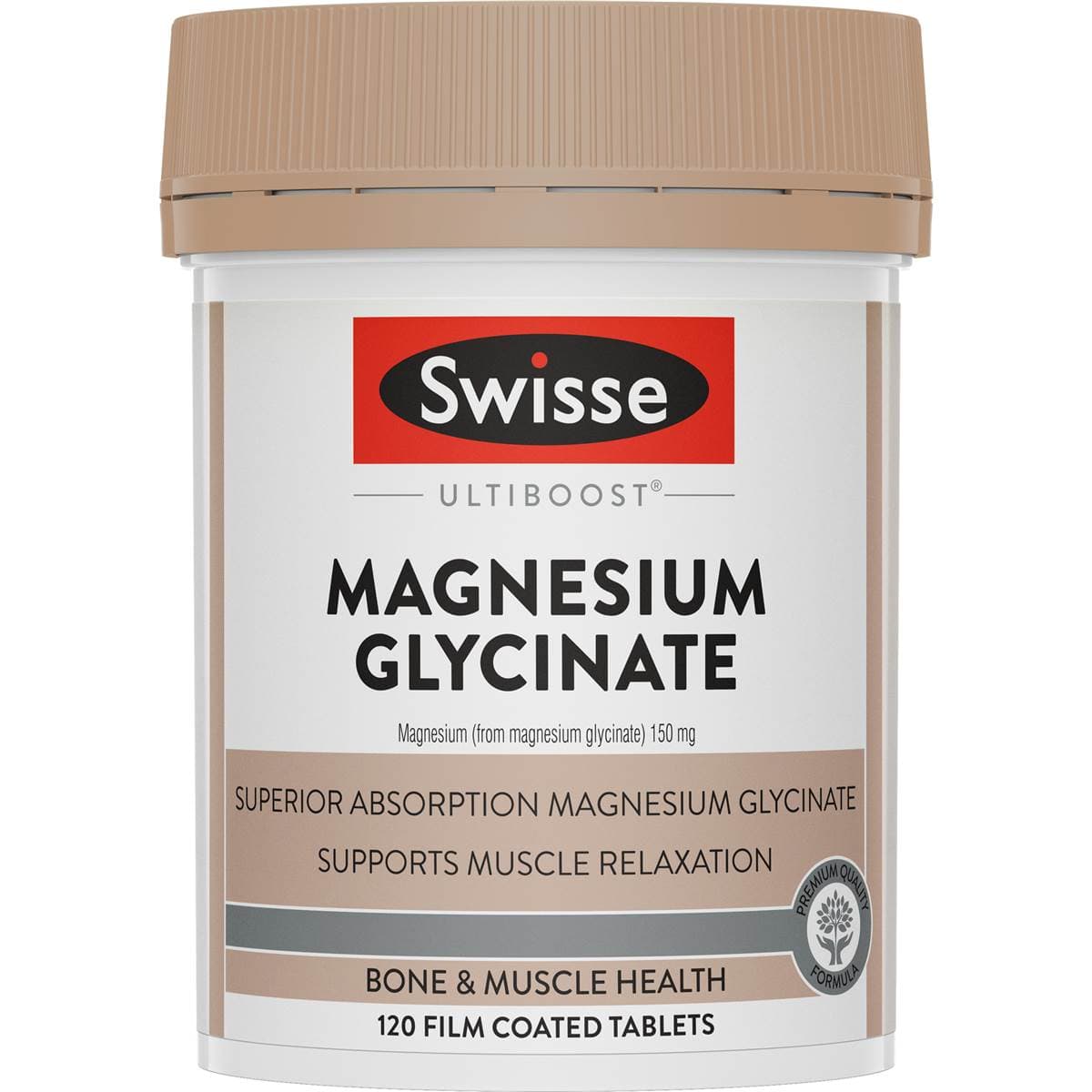 Swisse Ultiboost Magnesium Glycinate Tablets 120 pack