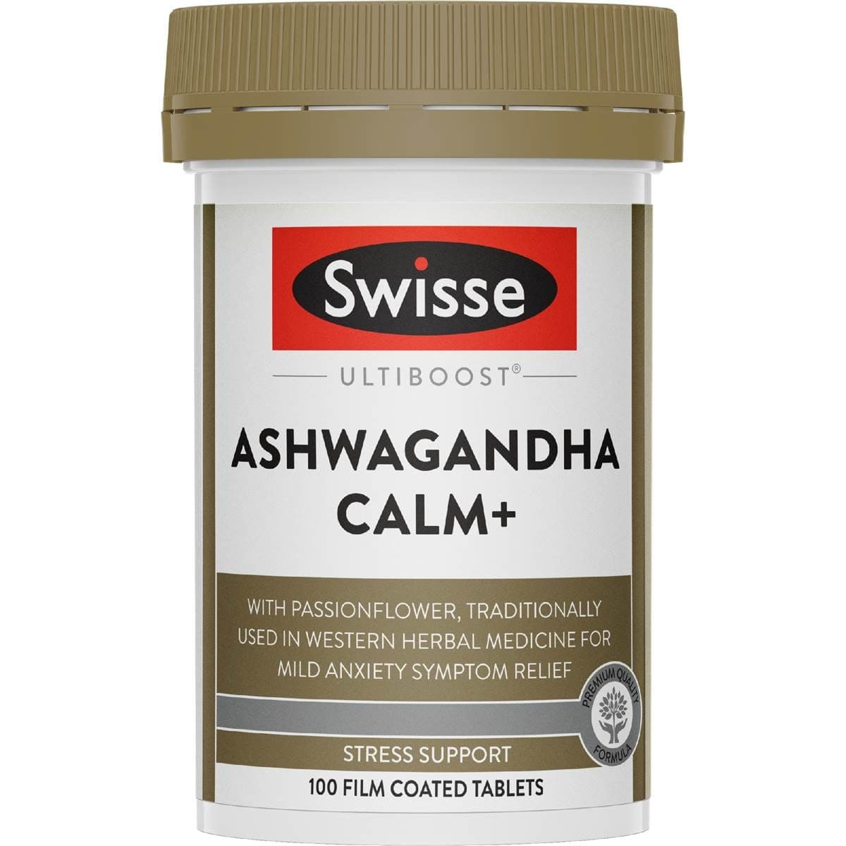Swisse Ultiboost Ashwagandha Calm+ Tablets 100 pack