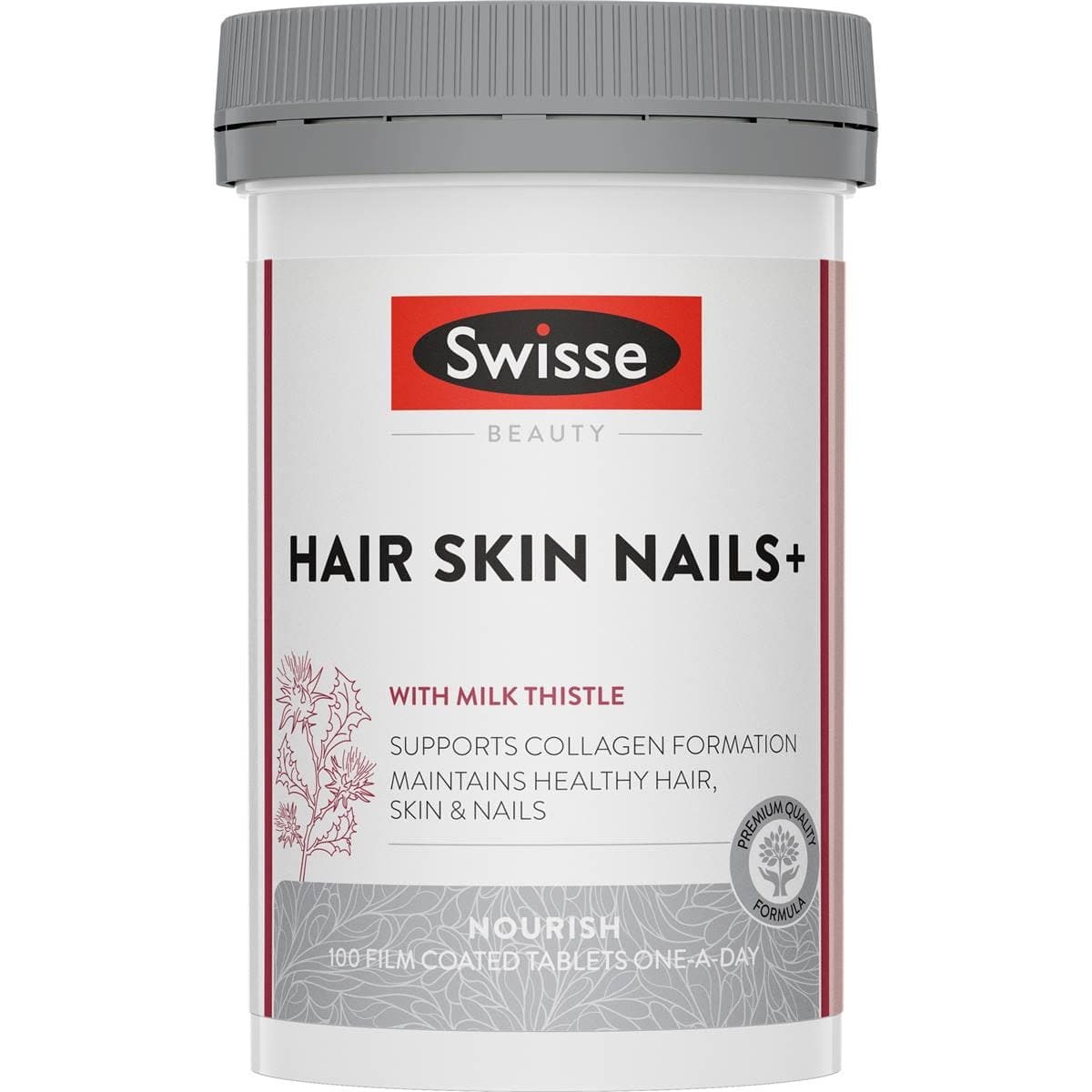 Swisse Beauty Hair Skin Nails+ Tablets 100 pack
